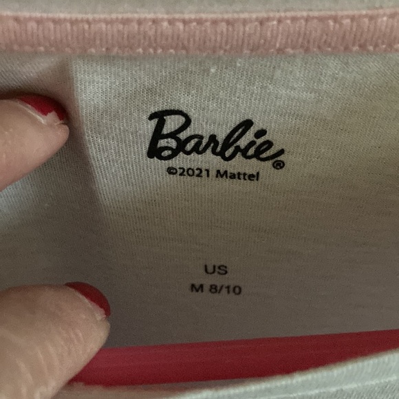 NWOT/Barbie Of the world/2021 collection white long sleeve tee - Picture 4 of 6